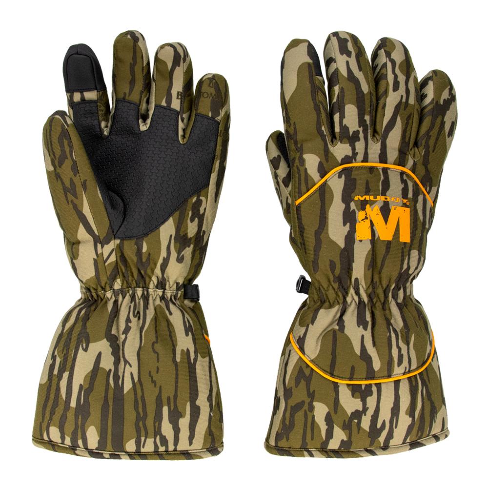 WATERPROOF INSULATED GLOVE MOSSY OAK BOTTOMLAND MEDIUM