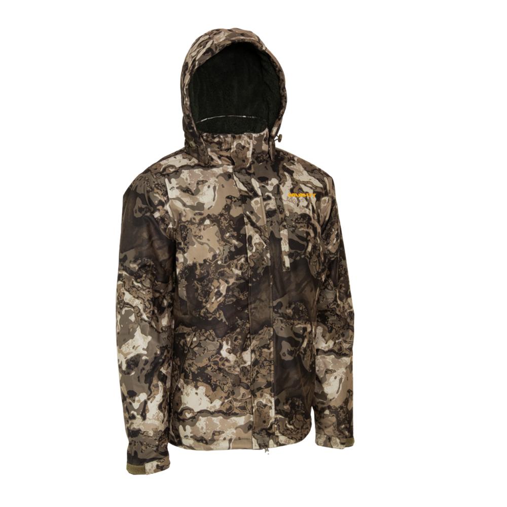 TRX WATERPROOF SHERPA FLEECE JACKET VEIL CANYON GREY SMALL