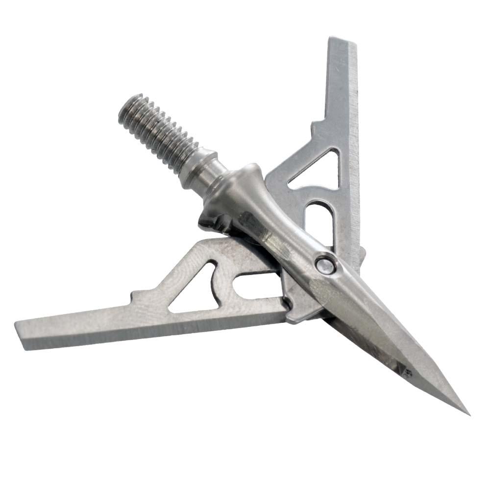 NAP Verdict 100 SS Mechanical Broadhead 100gr 2 Cutting Dia 400 FPS 3/pk