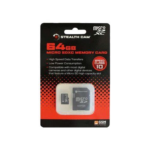 STEALTH CAM 64GB MICRO SD CARD