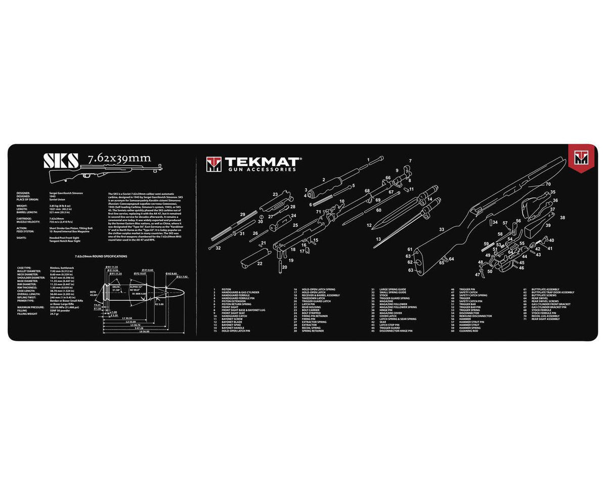 SKS TekMat Gun Cleaning Mat 12x36