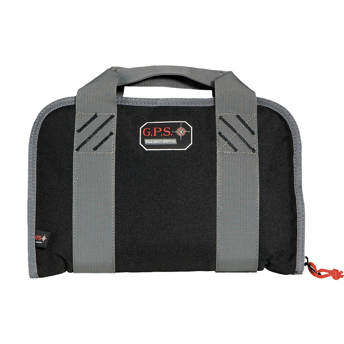 GPS Pistol Case, Black, Soft, Up To 2 Compact Pistols