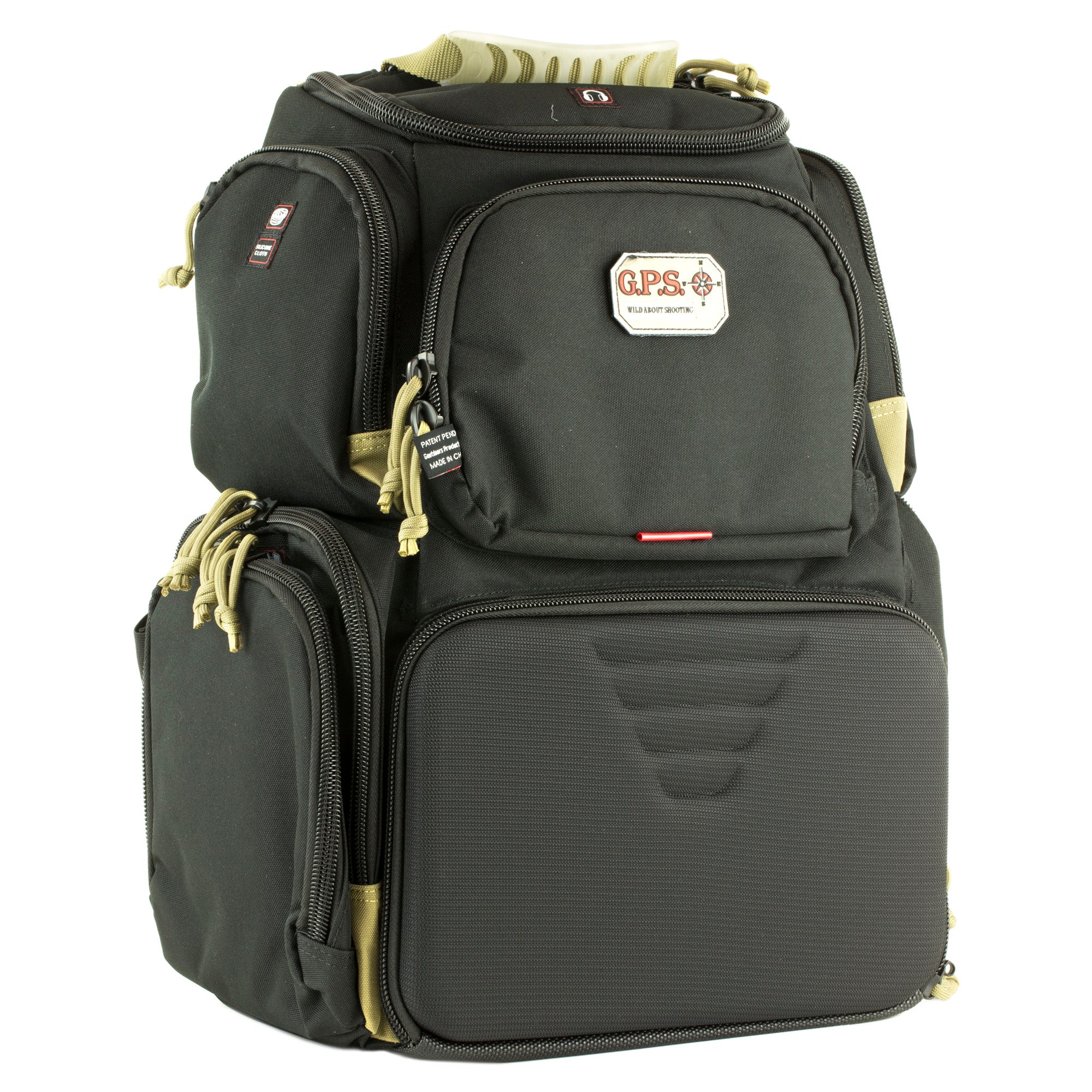 GPS Handgunner, Backpack, Black/Tan, Soft