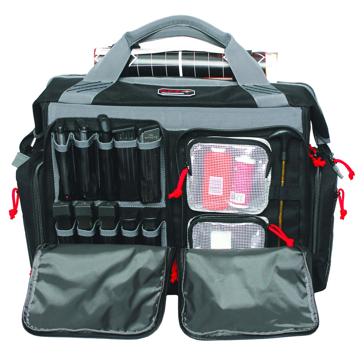GPS Rolling Range Bag, Black, Soft Case