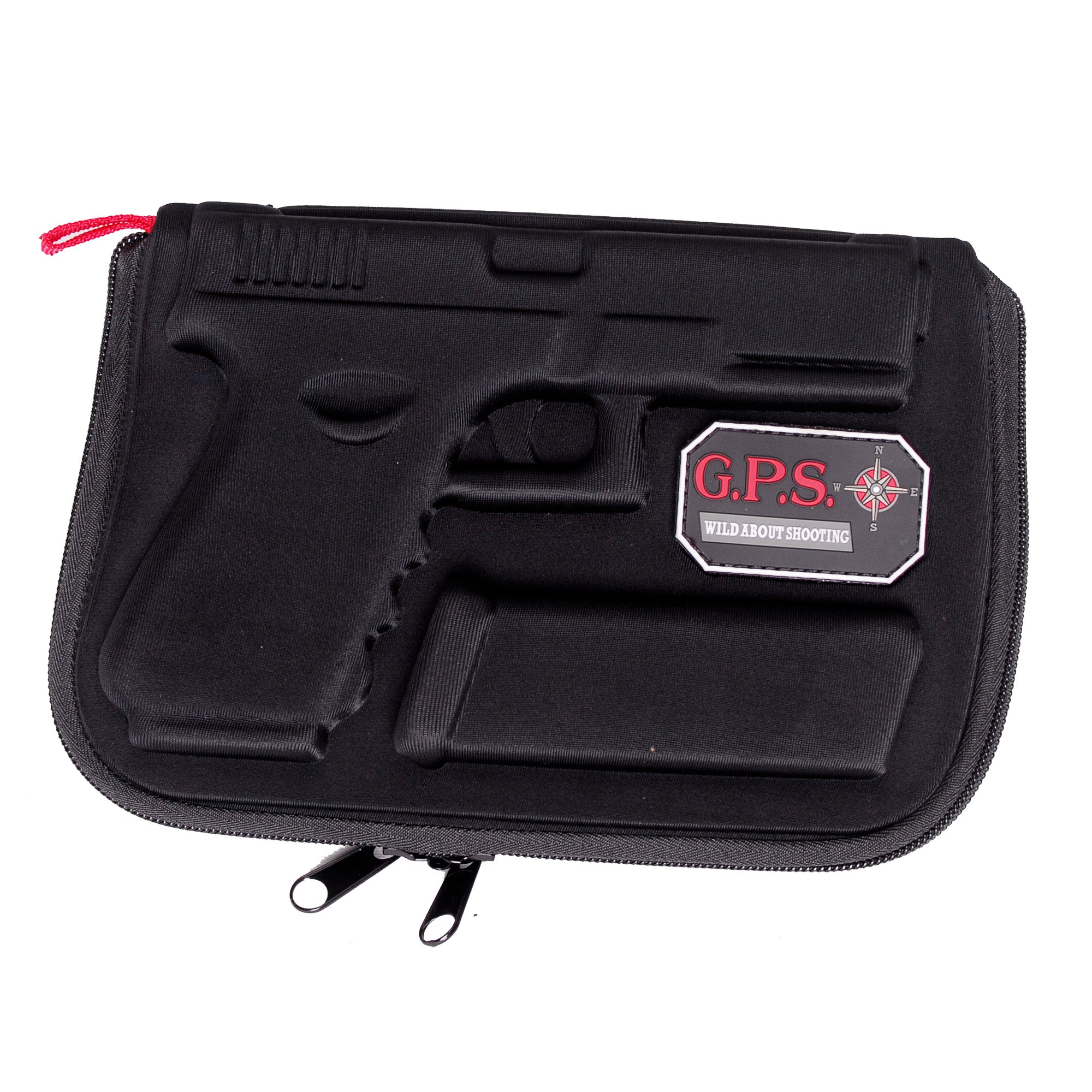 GPS Molded, Pistol Case, Black, Soft, Fits Glock