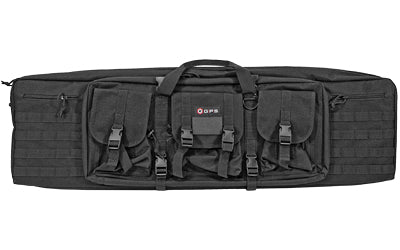 GPS DOUBLE RIFLE CASE 42" BLACK