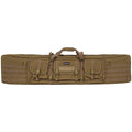 GPS Tactical Double Rifle Case, Flat Dark Earth, 55", 600 Denier Polyester