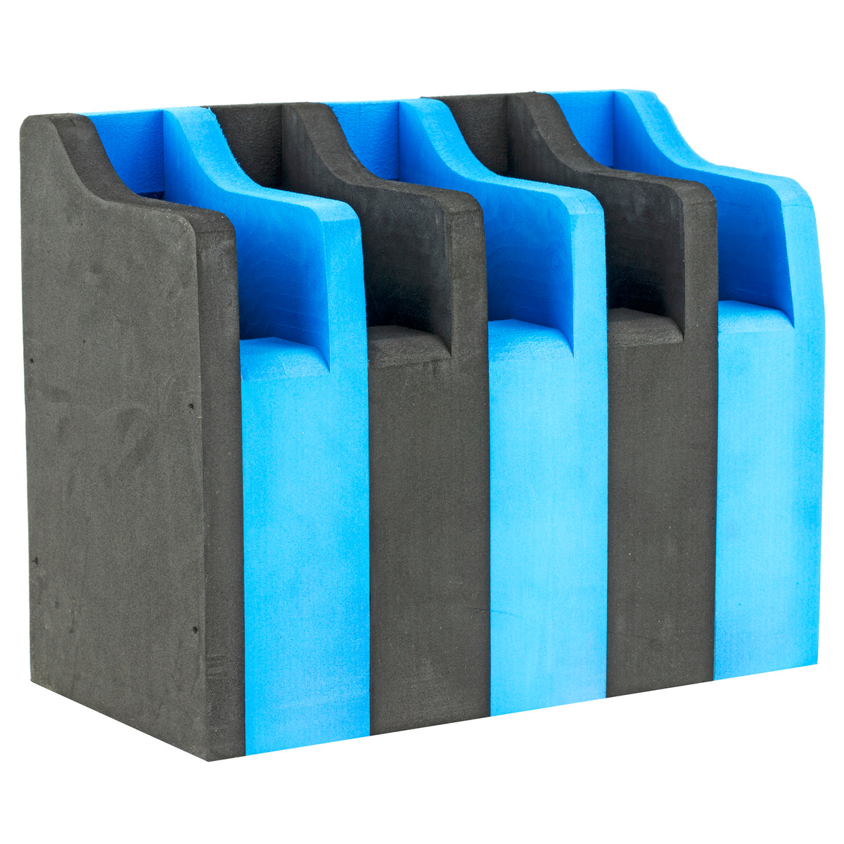 GPS Foam Pistol Cradle, Blue Foam, Holds Up To 5 Pistols