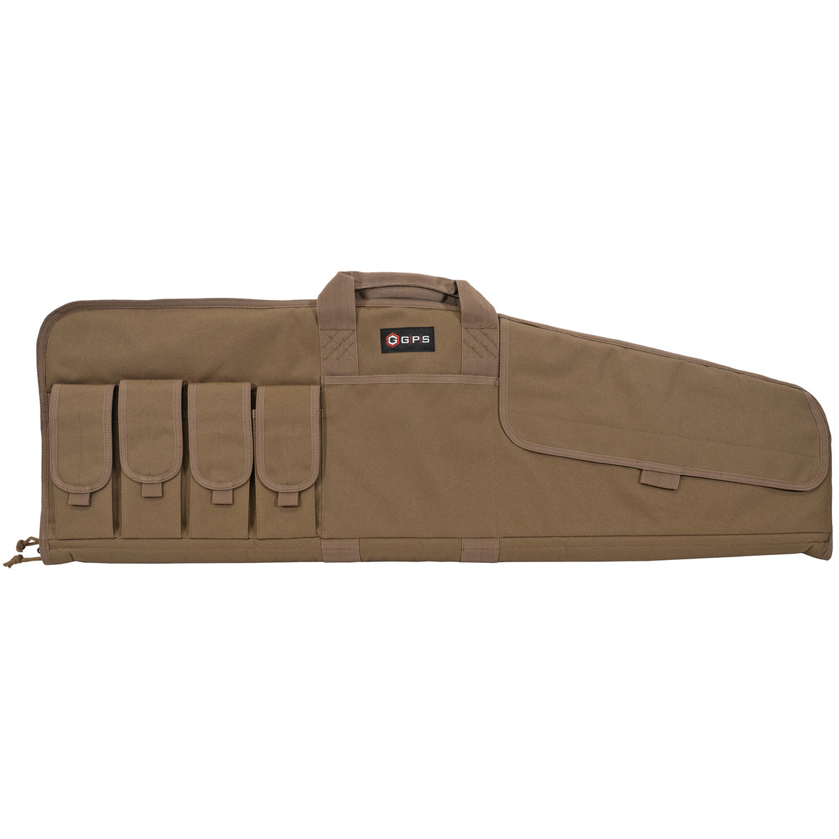GPS Tactical Single Rifle Case, Flat Dark Earth, 42", 600 Denier Polyester