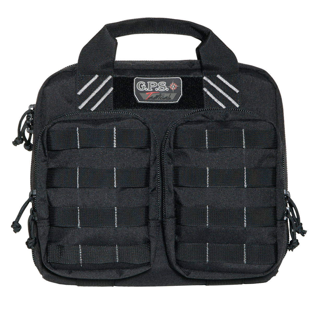 GPS Tactical, Range Bag, Black, Soft, Up To 2 Pistols