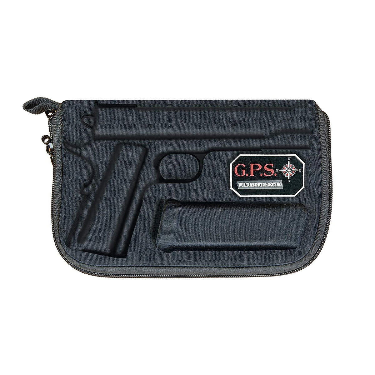 Compression Molded Pistol Case - 1911 size Pistols Black