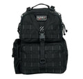 GPS Tactical Range Backpack Holds 3 Handguns Black