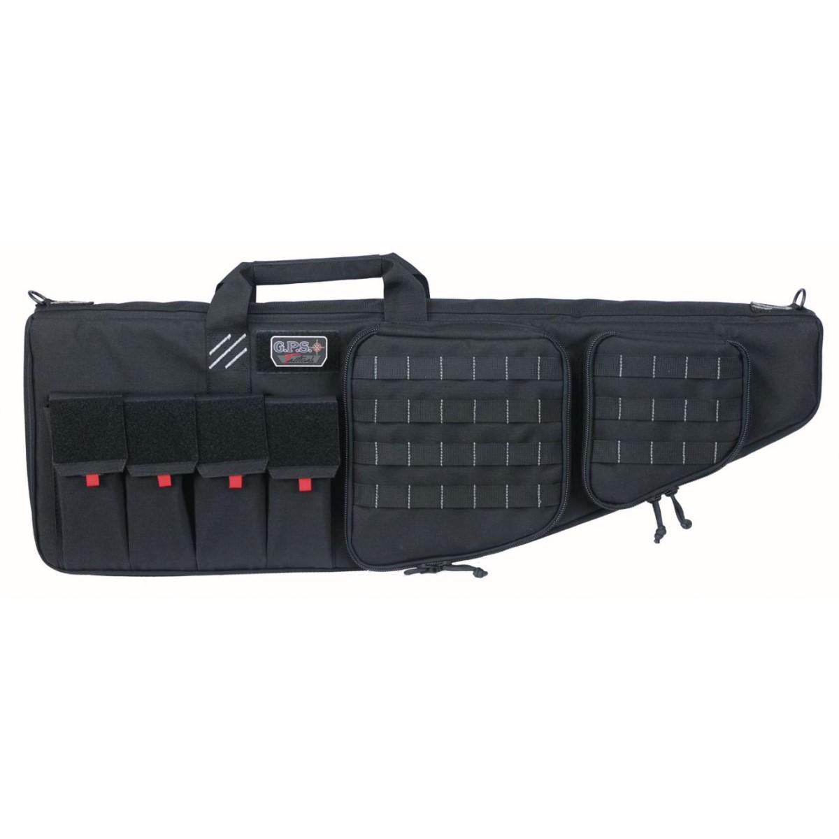 32 TACTICAL AR CASE W  EXTERNAL HANDGUN CASE - BLACK