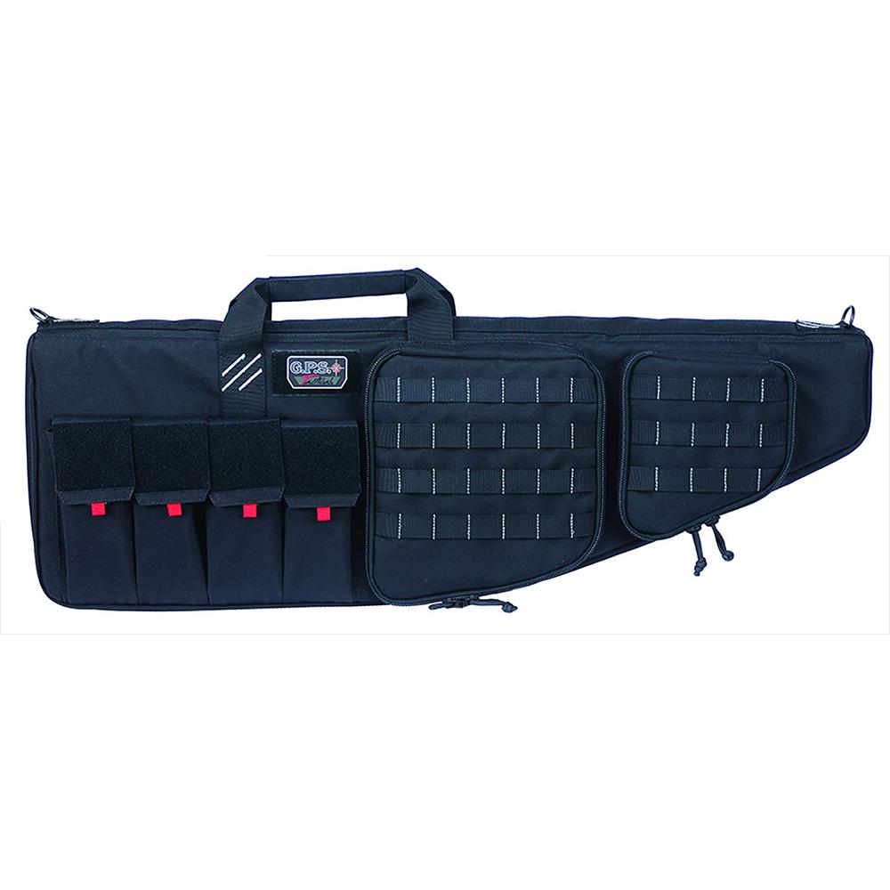 Tactical AR Case 35 - External Handgun Case Black