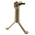 Grip Pod Grip Pod, Fits Picatinny, Steel Reinforced Legs, Cam Lever, Tan