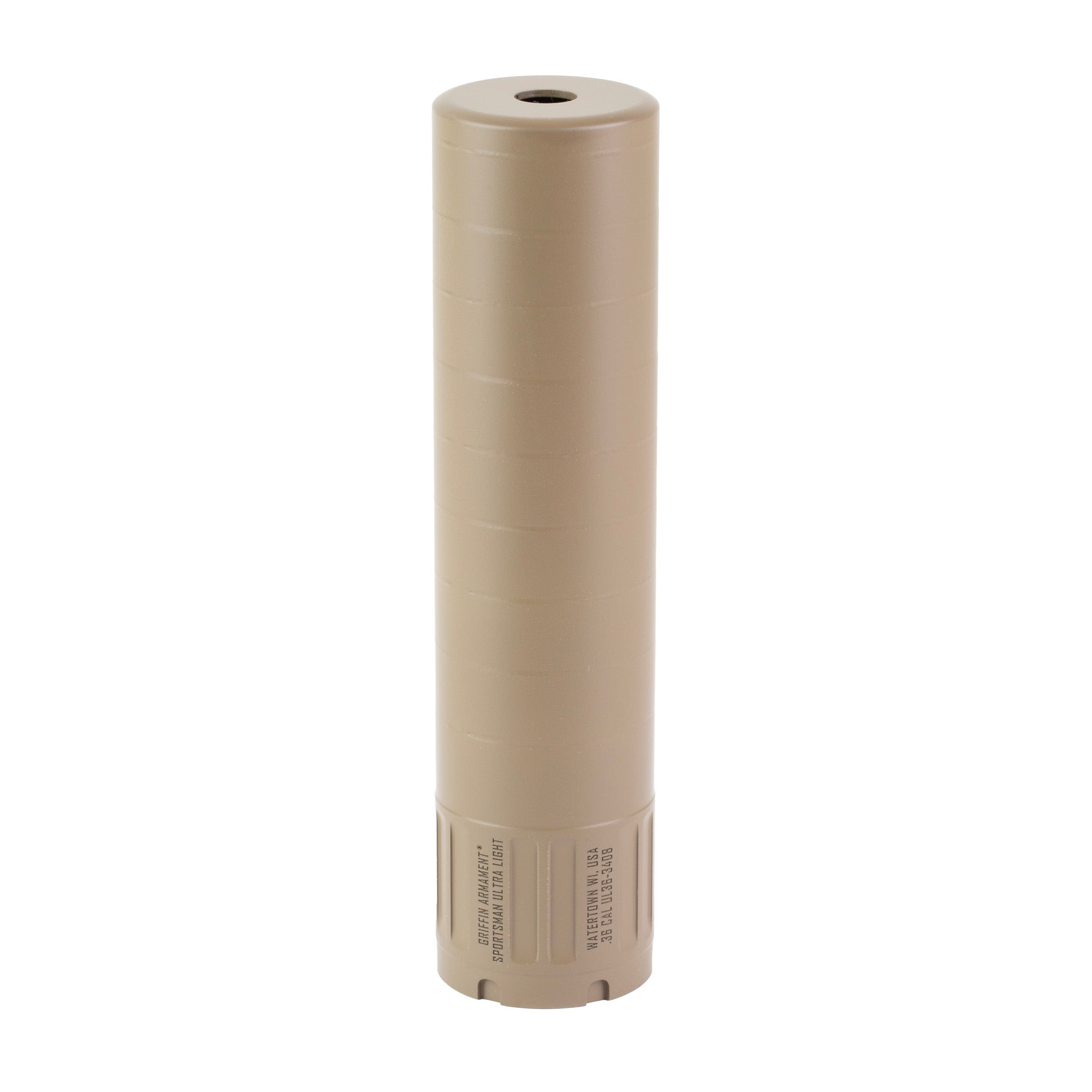Griffin Armament Sportsman Ultra Light 36 HD, Suppressor, .36 Cal, 6.09" Length