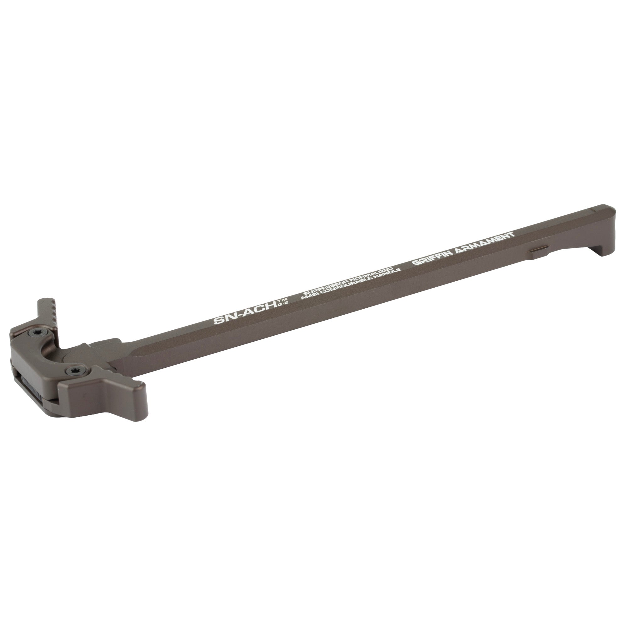 Griffin Armament SN-ACH 10, AR-10 Charging Handle, Ambidextrous, Forward-Facing Gas Vent