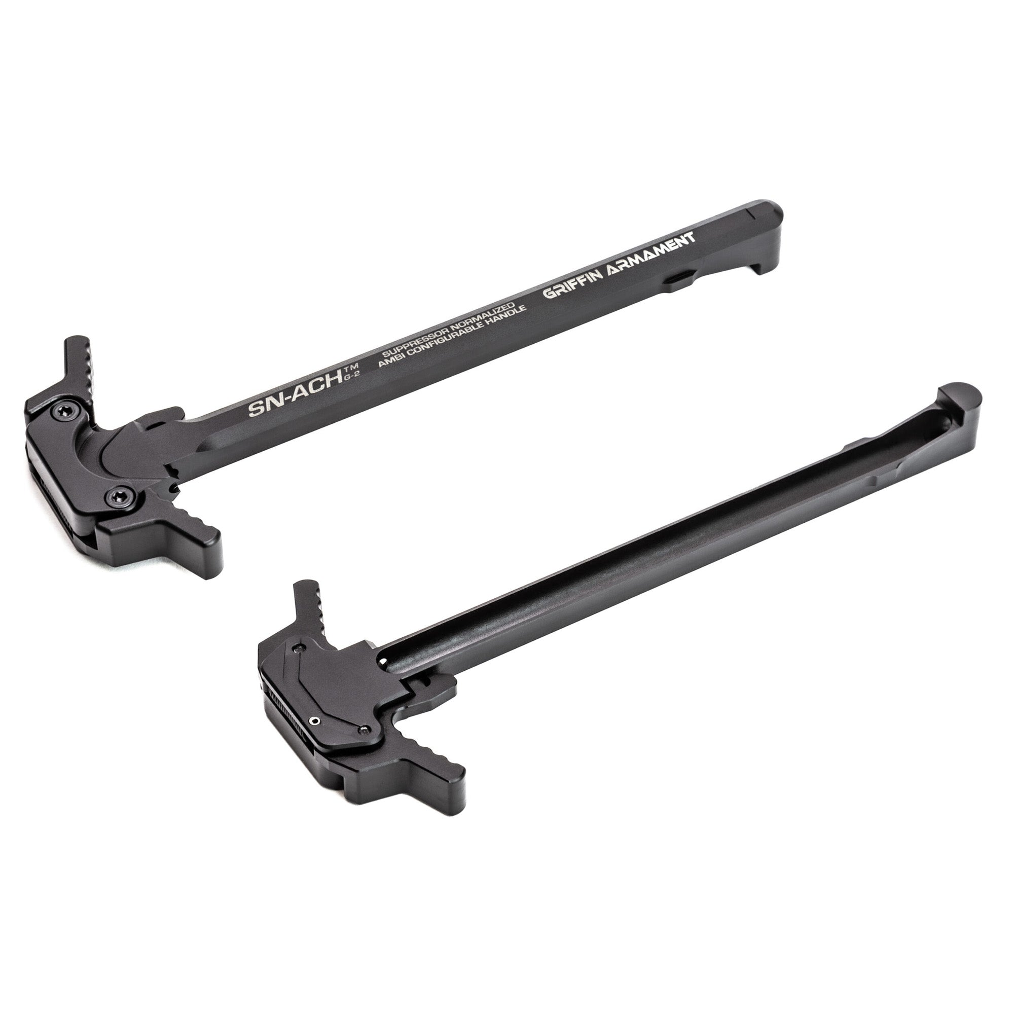 Griffin Armament SN-ACH 15, AR-15 Charging Handle, Ambidextrous, Forward-Facing Gas Vent