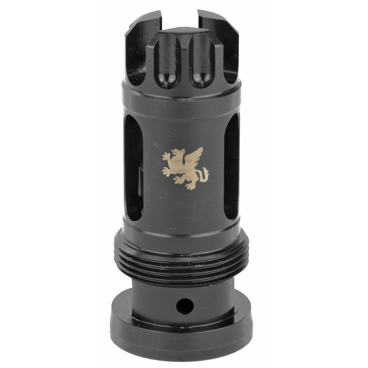Griffin Armament Flash Compensator, 1/2X28, 5.56 NATO, Black Finish