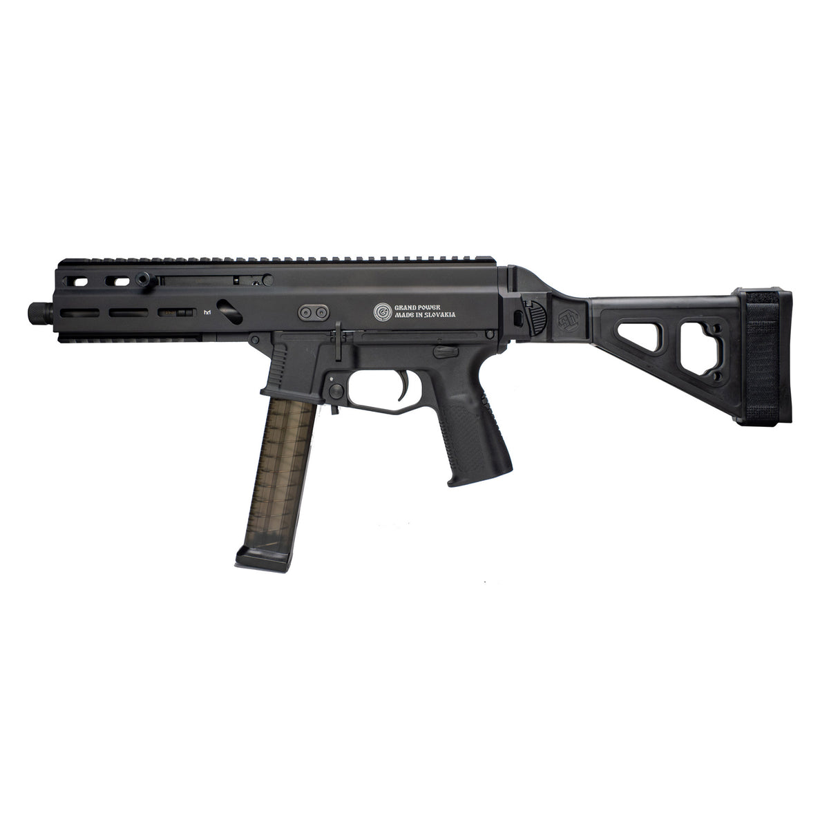 Grand Power Stribog SP45A3, Semi-automatic, Striker Fired, Aluminum Frame Pistol, 45ACP