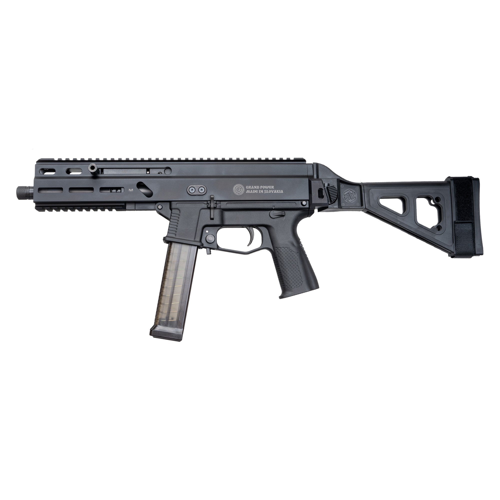 Grand Power Stribog SP10A3, Semi-automatic, Striker Fired, Aluminum Frame Pistol, 10MM