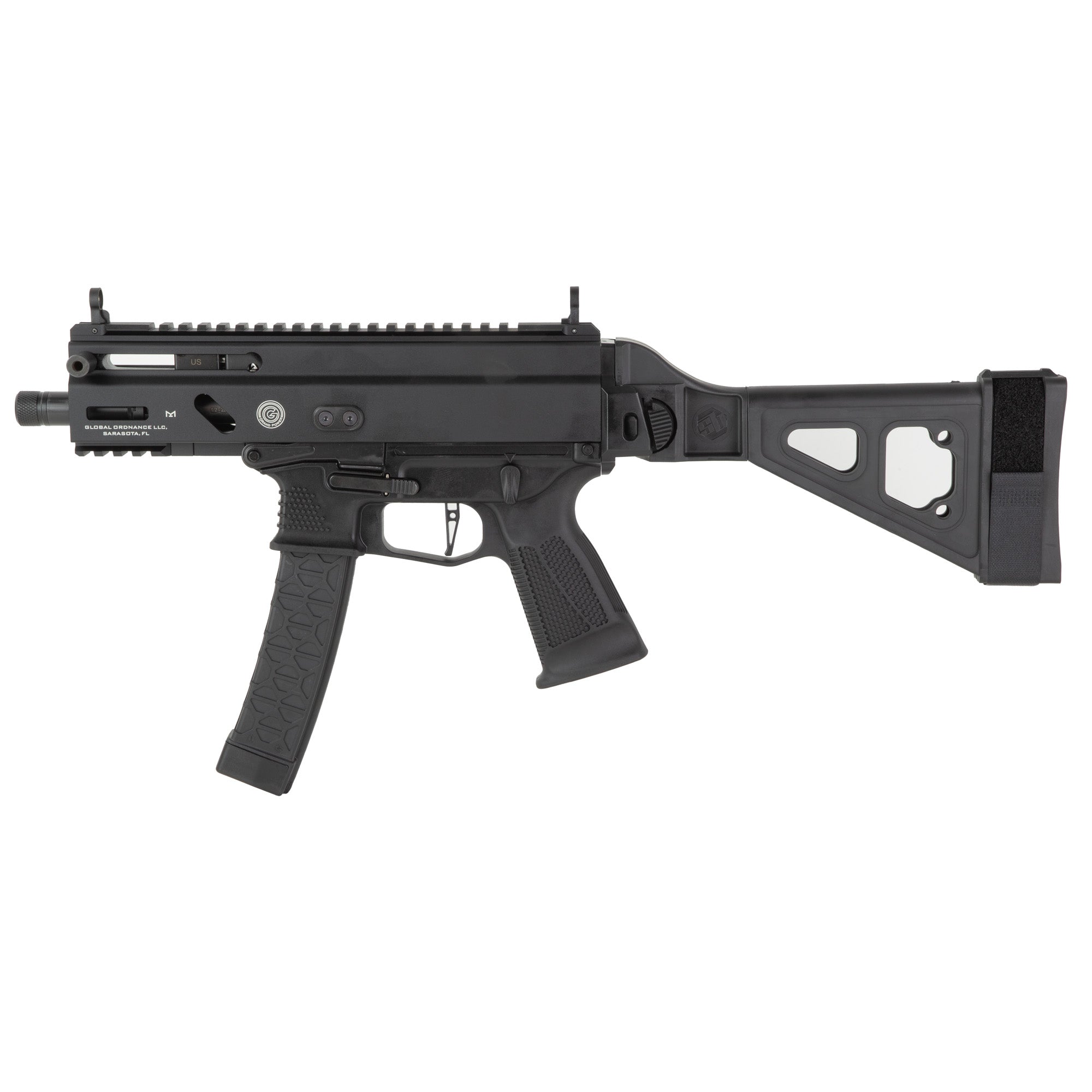 Grand Power Stribog SP9A3S, Semi-automatic, Striker Fired, Alum Frame Pistol, 9MM