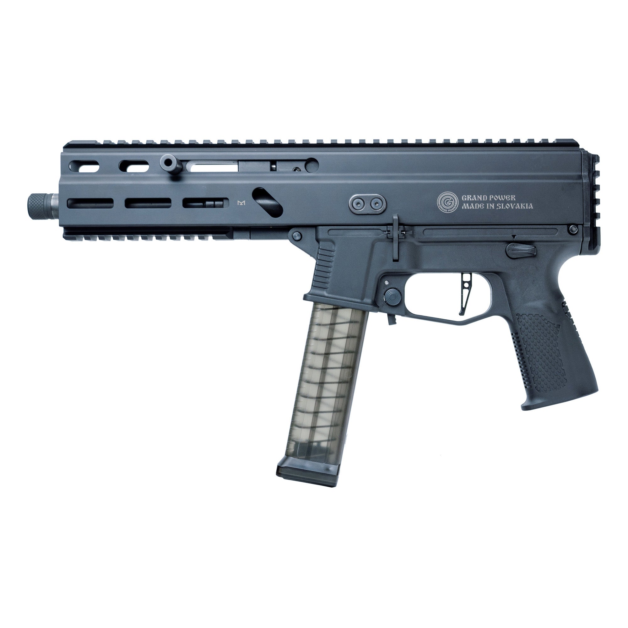 Grand Power Stribog SP10A3, Semi-Automatic Pistol, 10MM, 8" Threaded Barrel