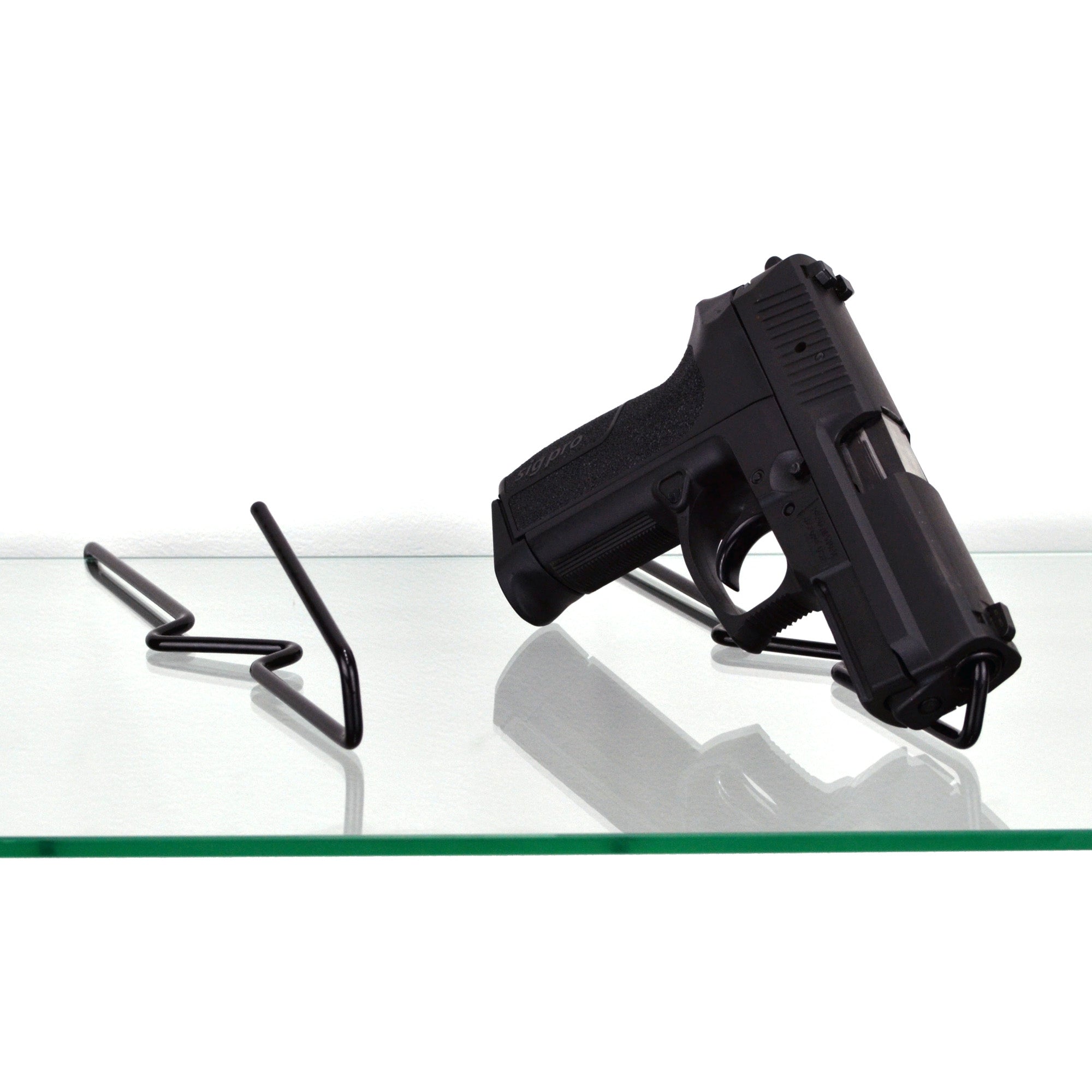 Gun Storage Solutions Handgun Back Kikstands, Vinyl Coated