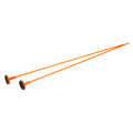 Gun Storage Solutions Rifle Rods, Fit .17 Caliber and Larger, 14" Length, Orange, 2 Pack