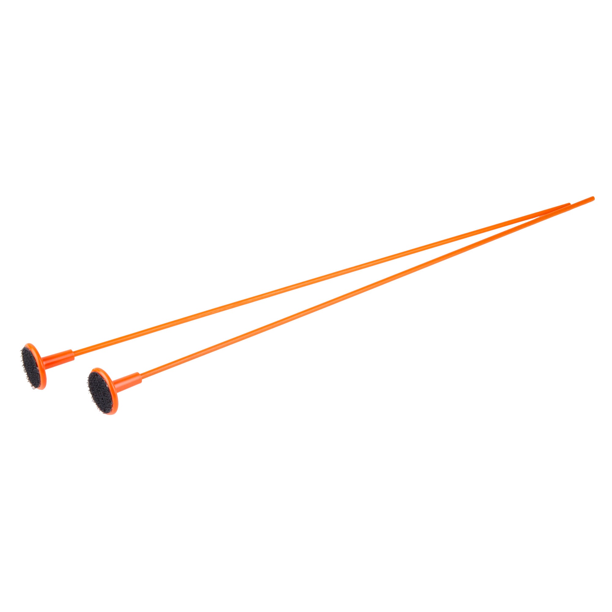 Gun Storage Solutions Rifle Rods, Fit .17 Caliber and Larger, 14" Length, Orange, 2 Pack
