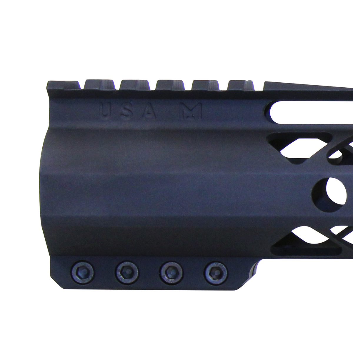 12″ AIR-LOK Series M-LOK Compression Free Floating Handguard With Monolithic Top Rail (Gen 2)
