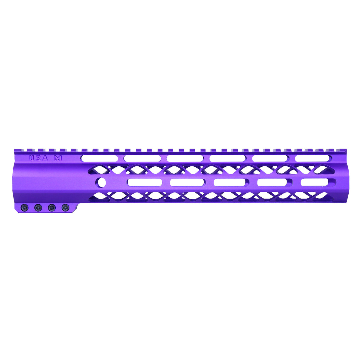 12″ AIR-LOK Series M-LOK Compression Free Floating Handguard With Monolithic Top Rail