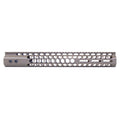 15″ Air Lite Series ‘Honeycomb’ M-LOK Free Floating Handguard With Monolithic Top Rail (.308 Cal)