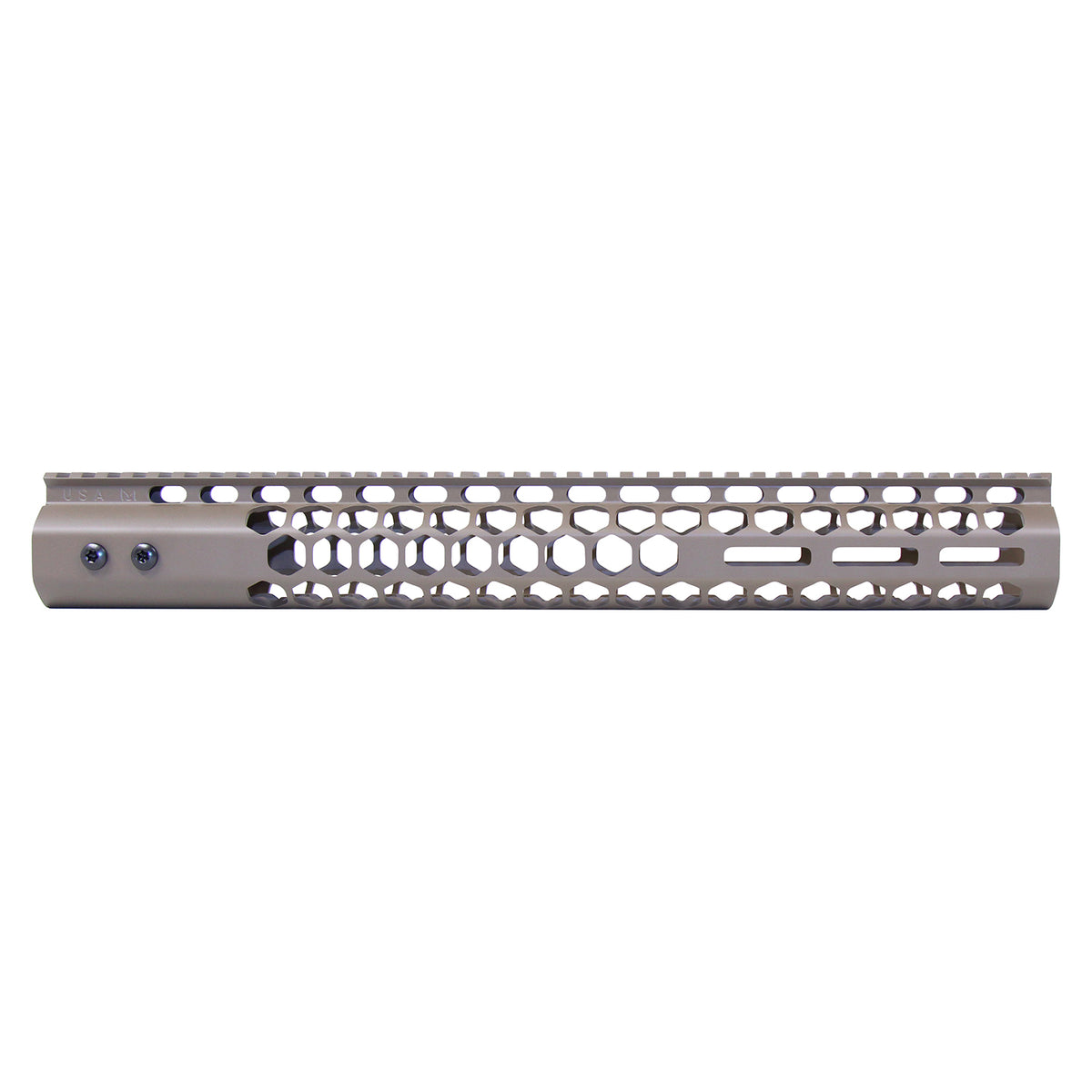 15″ Air Lite Series ‘Honeycomb’ M-LOK Free Floating Handguard With Monolithic Top Rail (.308 Cal)