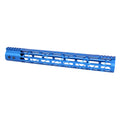 15″ MOD LITE Skeletonized Series M-LOK Free Floating Handguard With Monolithic Top Rail