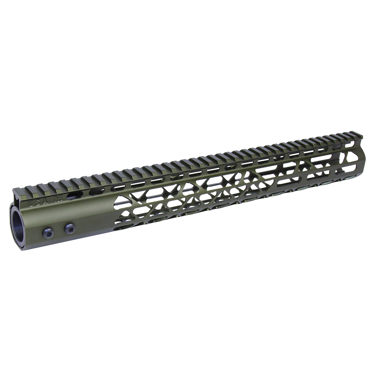 15″ Air Lite Series M-LOK Free Floating Handguard With Monolithic Top Rail