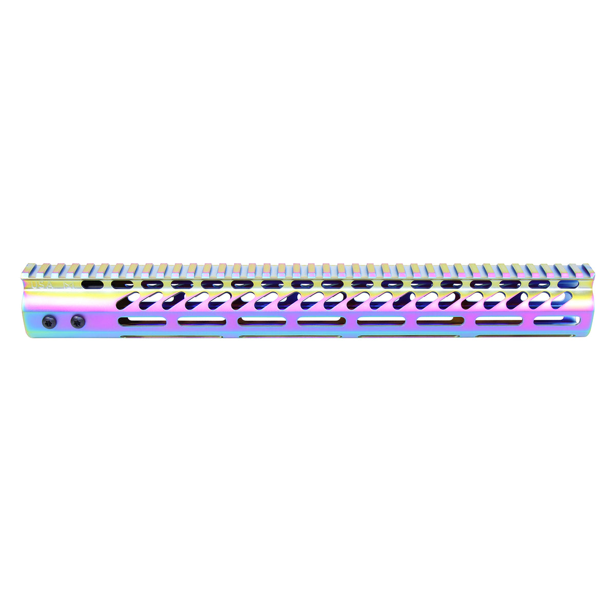 15″ Ultra Lightweight Thin M-LOK Free Floating Handguard With Monolithic Top Rail