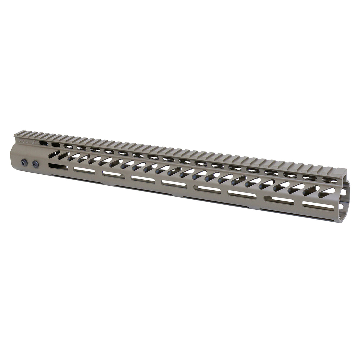 16.5″ Ultra Lightweight Thin M-LOK Free Floating Handguard With Monolithic Top Rail (.308 Cal)
