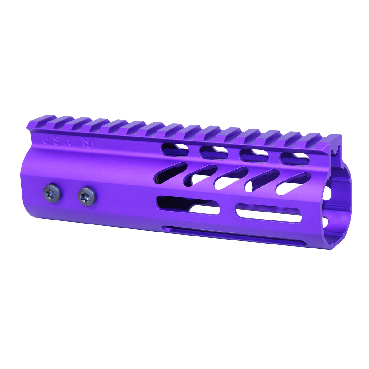 6″ Ultra Lightweight Thin M-LOK Free Floating Handguard With Monolithic Top Rail