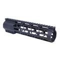 9″ AIR-LOK Series M-LOK Compression Free Floating Handguard With Monolithic Top Rail (.308 Cal)