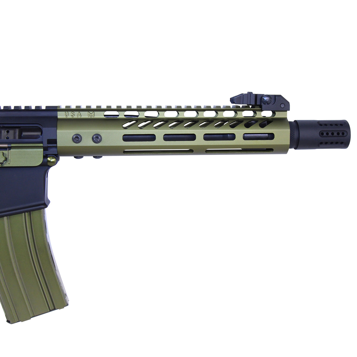AR-15 9″ Pistol Brace Build Kit With Milspec Buffer Tube