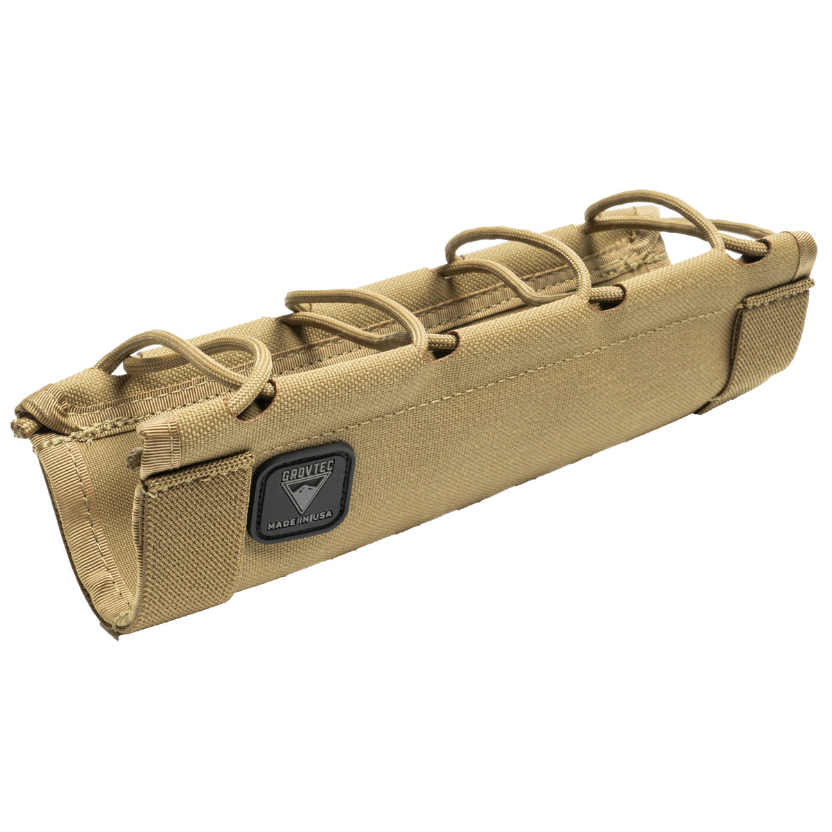 GrovTec Rail Wrap, Rail Cover, 8", Coyote