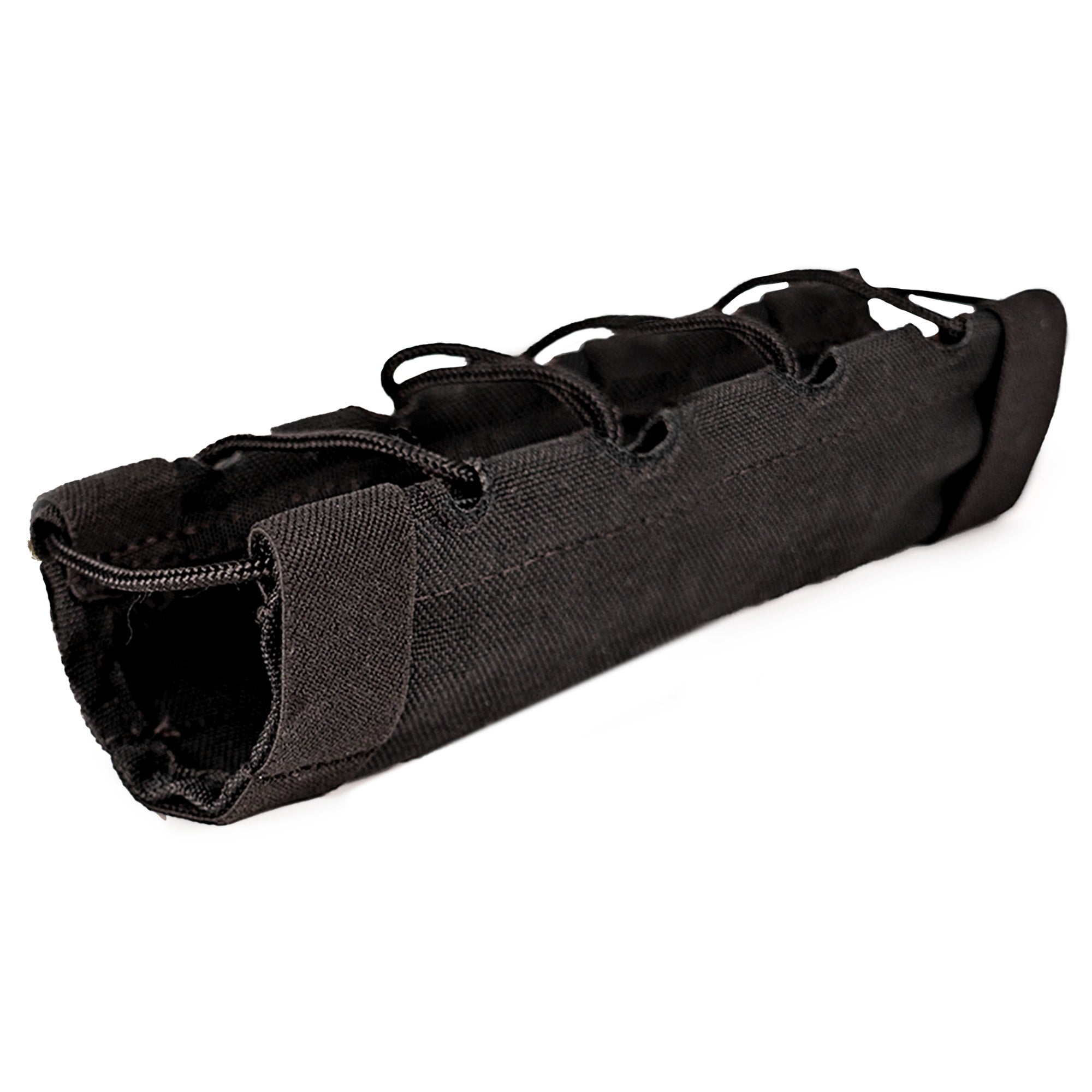 GrovTec Rail Wrap, Rail Cover, 8", Black