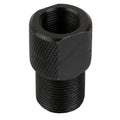GrovTec Thread Adapter, 1/2X28 to 5/X24, Black Oxide Finish, Black