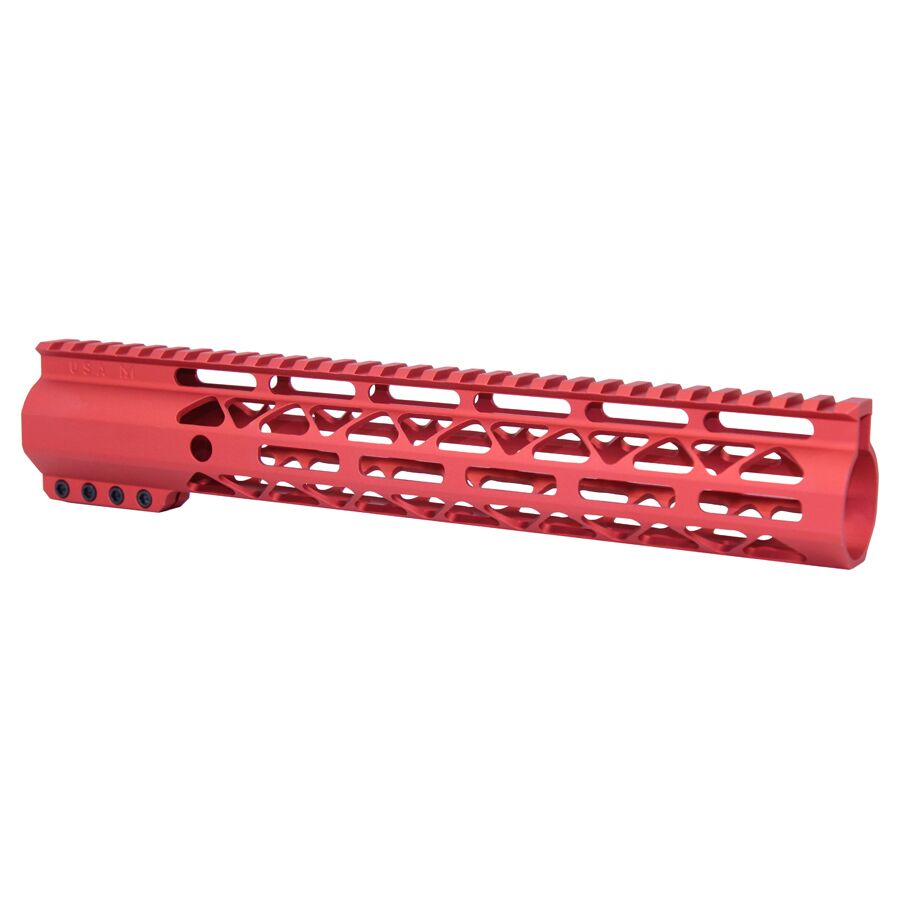 12″ AIR-LOK Series M-LOK Compression Free Floating Handguard With Monolithic Top Rail