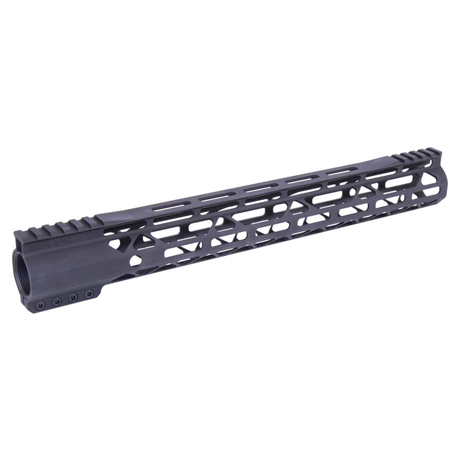 15″ AIR-LOK Series M-LOK Compression Free Floating Handguard With Monolithic Top Rail (Gen 2)