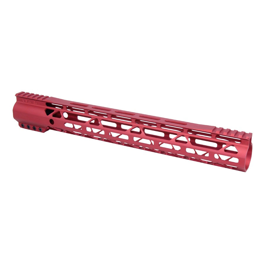15″ AIR-LOK Series M-LOK Compression Free Floating Handguard With Monolithic Top Rail (Gen 2)