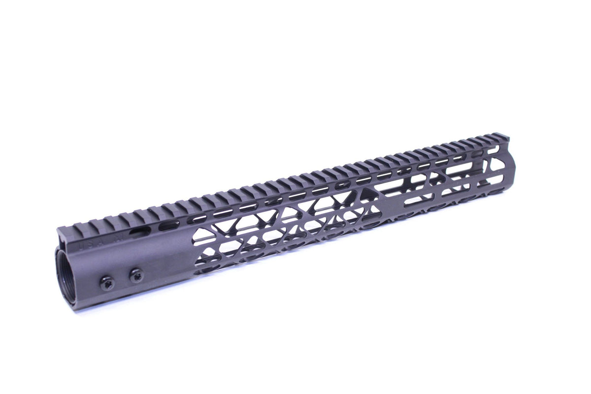 15″ Air Lite Series M-LOK Free Floating Handguard With Monolithic Top Rail