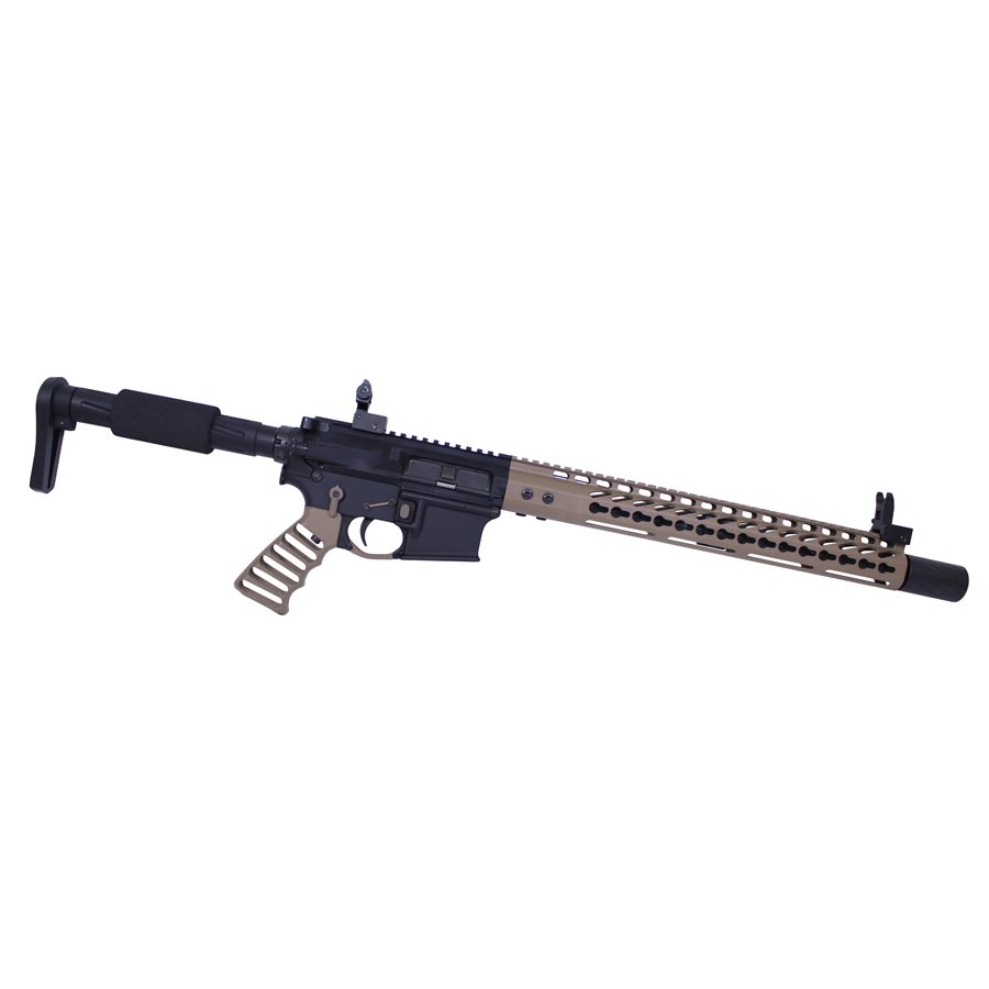 AR-15 Muzzle Comp With Qd Blast Shield
