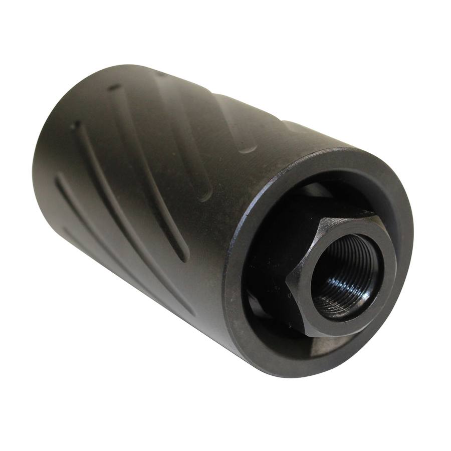 AR-15 Muzzle Comp With Qd Blast Shield